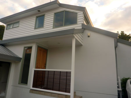 Exterior wall paintings